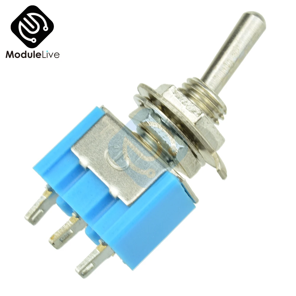Mini 6A SPDT 3A 250V AC 125V MTS 102 3 контактный 2 позиционный вкл. ВКЛ. Модуль выключателя P DIP