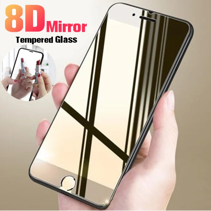 

Mirror Screen Protector Tempered Glass for iPhone 11 pro max 7 8 6s plus xs max xr x Glass Film Protection Screenprotector Vetro