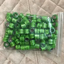 Голубиное кольцо для птиц 000001-005000 FCC, аддитивного цветового пространства(Красочные 5000 шт./лот