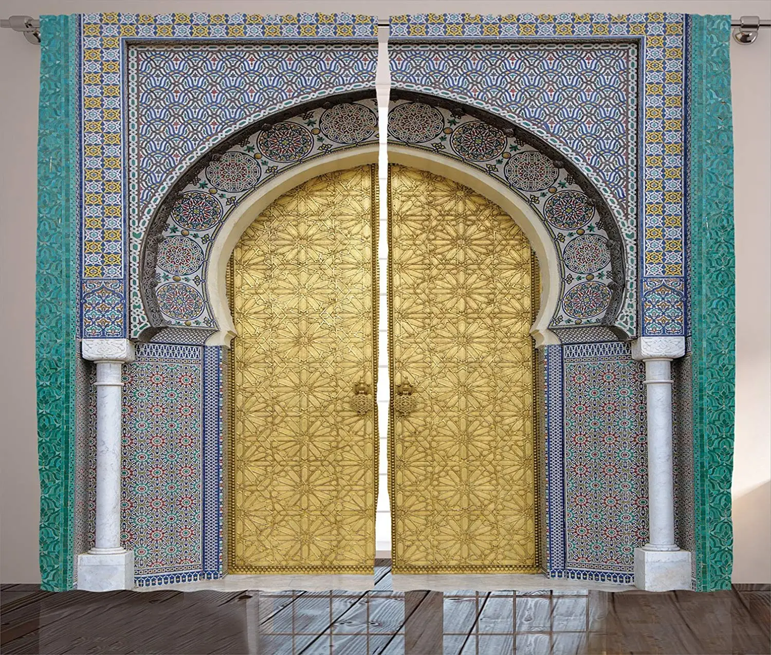 Марокканский декор, шторы, Антикварные Двери, Morocco, Золотая дверная ручка, декоративные, резные, замысловатые, художественные, декор для гостиной, спальни