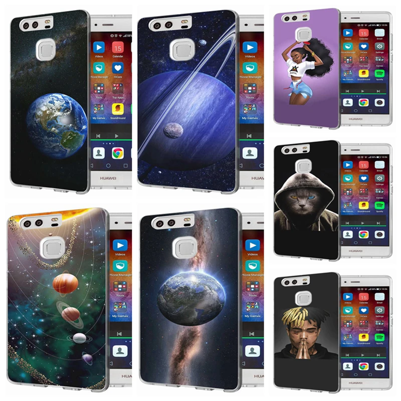 TPU чехол для Huawei P10 Lite P9Lite P8 2016 2017 Y5 II 2 Y5ii/Y6ii цветной мягкий кошки Fundas A198 |