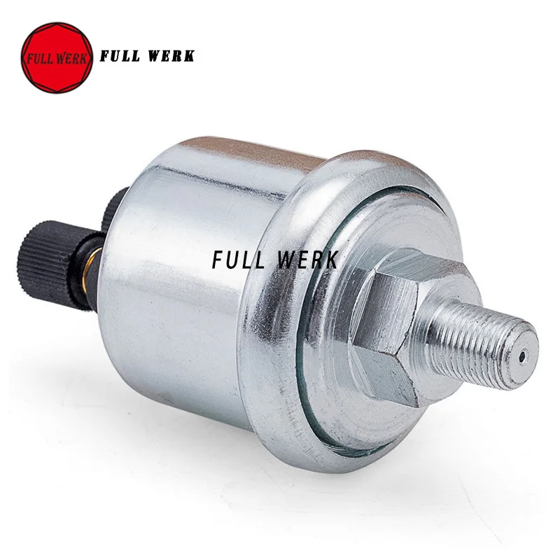 Sensor de Pressão de Óleo Barras Universal - 8npt 0-10 Vdo 1 4 0-10 barras vdo universal 1 8npt sensor de pressão de óleo