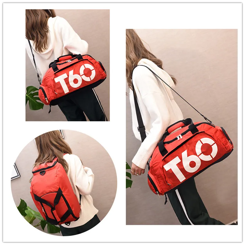 Sports Bag Portable Fitness Bag Separate Space For Shoes Multi-function Travel Backpack Fitness Waterproof Outdoor Fitness Bag Sports Bag Portable Fitness Bag Separate Space For Shoes Multi-function Travel Backpack Fitness Waterproof Outdoor Fitness Bag