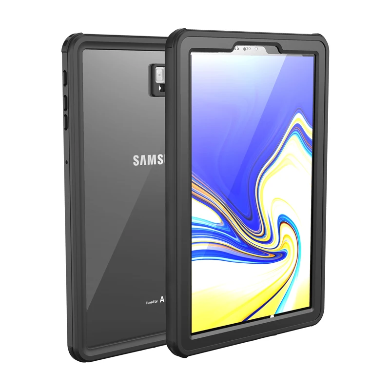 

For Samsung Galaxy Tab S4 Case Shock Dirt Snow Proof Protection With Touch ID for Galaxy Tab S4 10.5 inch Cover Clear New