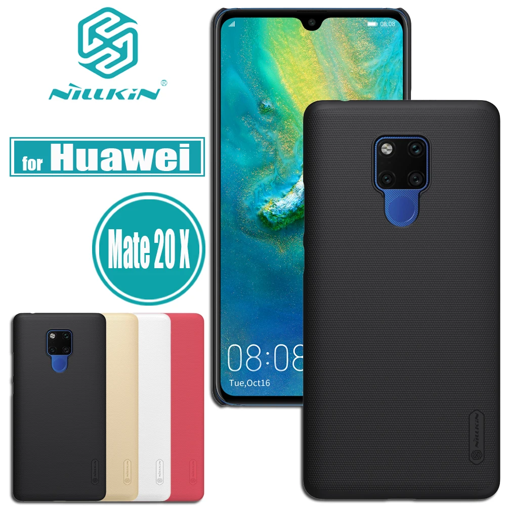 

Huawei Mate 20 X Case Nillkin Frosted Matte Shield Hard PC Plastic Smart Phone Back Protevtive Cover for Huawei Mate 20 X Cases