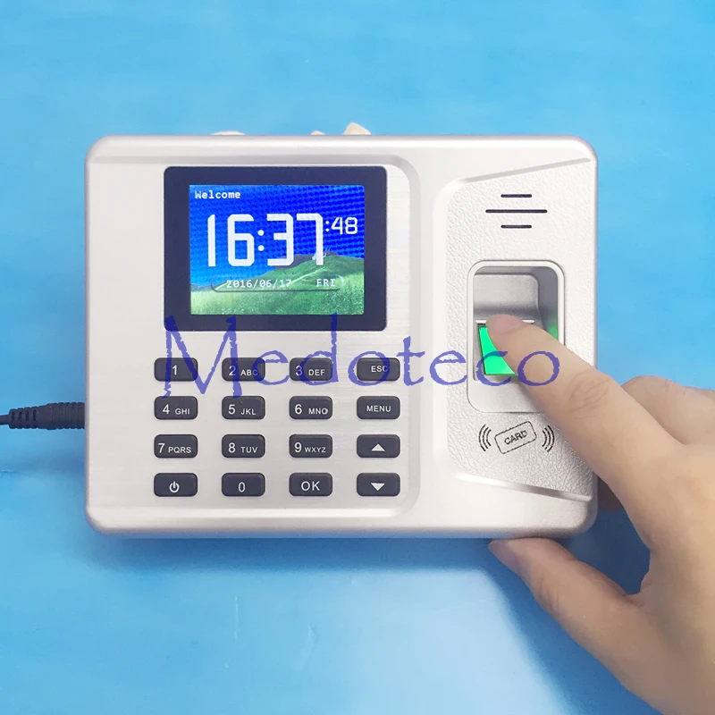 fingerprint time clock reader