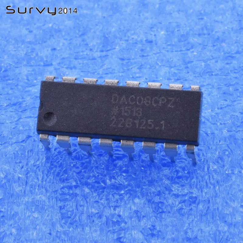 1/5 шт DAC08CPZ DAC08 16 PIN 8 бит параллельный Dac 11 Msps IC US|Интегральные схемы| |