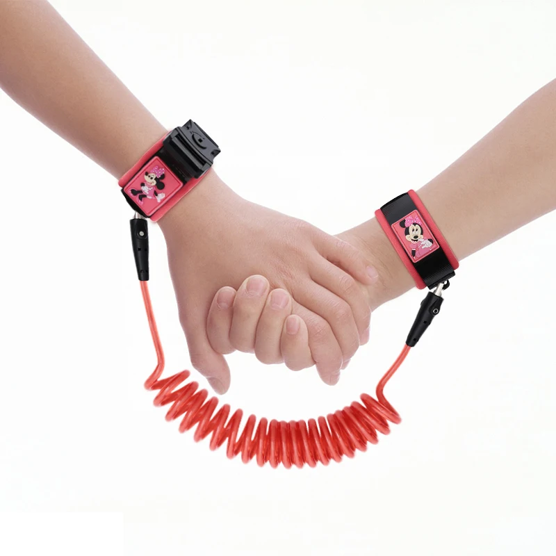 

Disney Mickey Anti Lost Anti-lost Rope Safety Harness Baby Strap Outdoor Walking Hand Belt Comfortable Anti Lost Wrist Belt