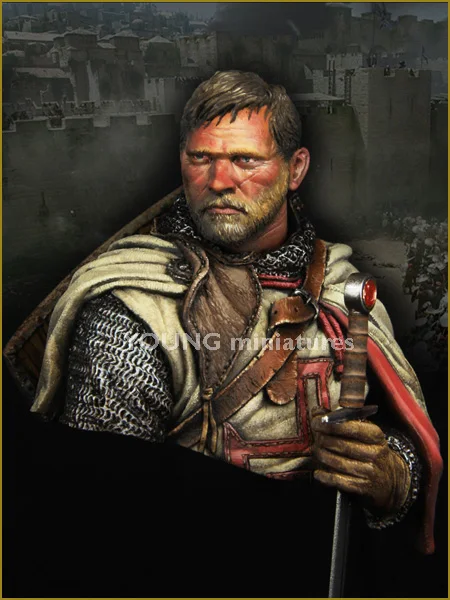 1/10 фигура TEMPLAR KNIGHT Resin грудь GK фильмы историческая роль и человеческие темы без