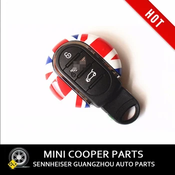 

Brand New Mini Cooper Car Key Cap And Lanyard Union Jack Style For Mini Cooper Hardtop F55 F56(2 Pcs/Set)