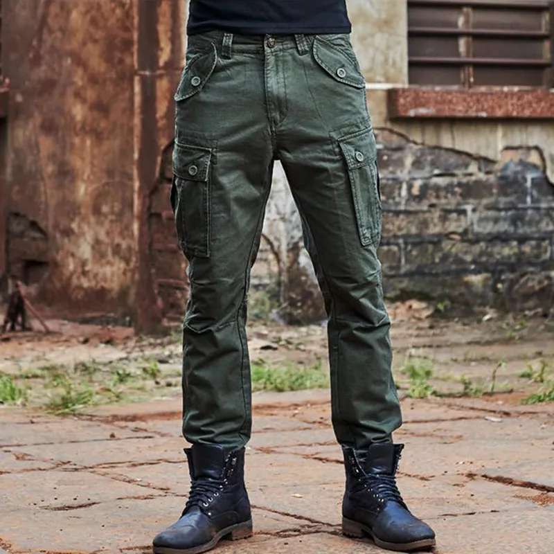 Fashion Pure Cotton Excellent Quality Men's Cargo Pants