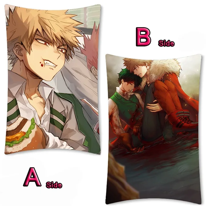 08 С героями из мультфильма «Мой герой Академии все · может Аояма юги Dakimakura длинная подушка для объятий Чехол Подушка для фанатов, накидка для подушки, 2WAY 35x55 см - Цвет: 08