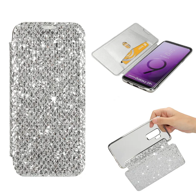Красочный чехол книжка SMILYOU с полным покрытием для Samsung Note 8 S7 Edge S9 Galaxy S8 Plus