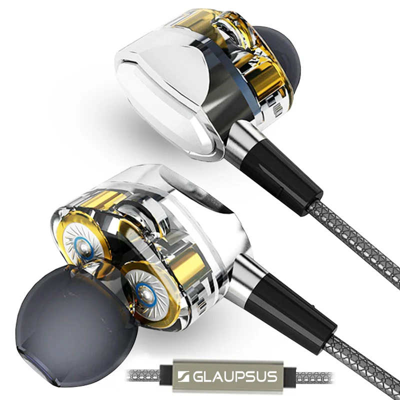 imágenes para GLAUPSUS Dual Pro G2 Sistema de Auriculares de Doble Controlador Profundo Bass HIFI Perfecta Calidad de Sonido Del Subwoofer Auriculares In-Ear Dinámico de Controladores imágenes para GLAUPSUS Dual Pro G2 Sistema de Auriculares de Doble Controlador Profundo Bass HIFI Perfecta Calidad de Sonido Del Subwoofer Auriculares In-Ear Dinámico de Controladores