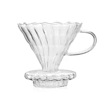 Для повторного использования кофе пивоваренный фильтр кофейник, френч-пресс жаростойкий капельница DIY Чайник Емкость для совместного использования чайник c облаками капсула