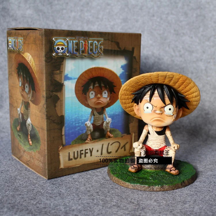 

Anime One Piece Bandage Monkey D. Luffy PVC Action Figure Collection Model Toy Doll In Box Gifts