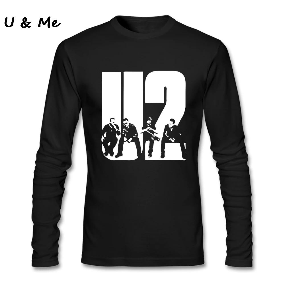 Rock Band Online T Shirts Mens Long Sleeved XXXL Shirts U2 T Shirt
