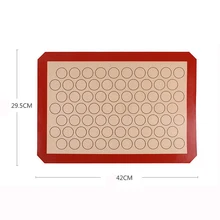 Силиконовый коврик для выпечки Макарон с антипригарным покрытием 28 LG круг Макарон кухонный коврик для теста лайнер инструмент для выпечки торта аксессуары для выпечки