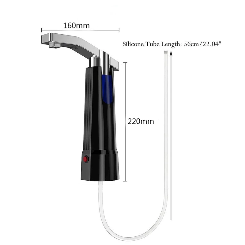 Дозатор водяного насоса, Электрический галлон, бутылка для питьевой воды, дозирующий насос с переключателем ВКЛ/ВЫКЛ и кнопкой нажатия, 2 режима работы