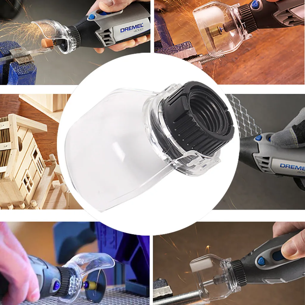 

Grinder Cover Case Dremel Tools Accessory Electric Grinding Safety Cover Rotary Tool for Drill Grinder Protective Cover