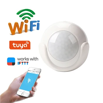 

Smart Home 2.4Ghz WiFi PIR Motion Sensor Detector Alarm System Detector