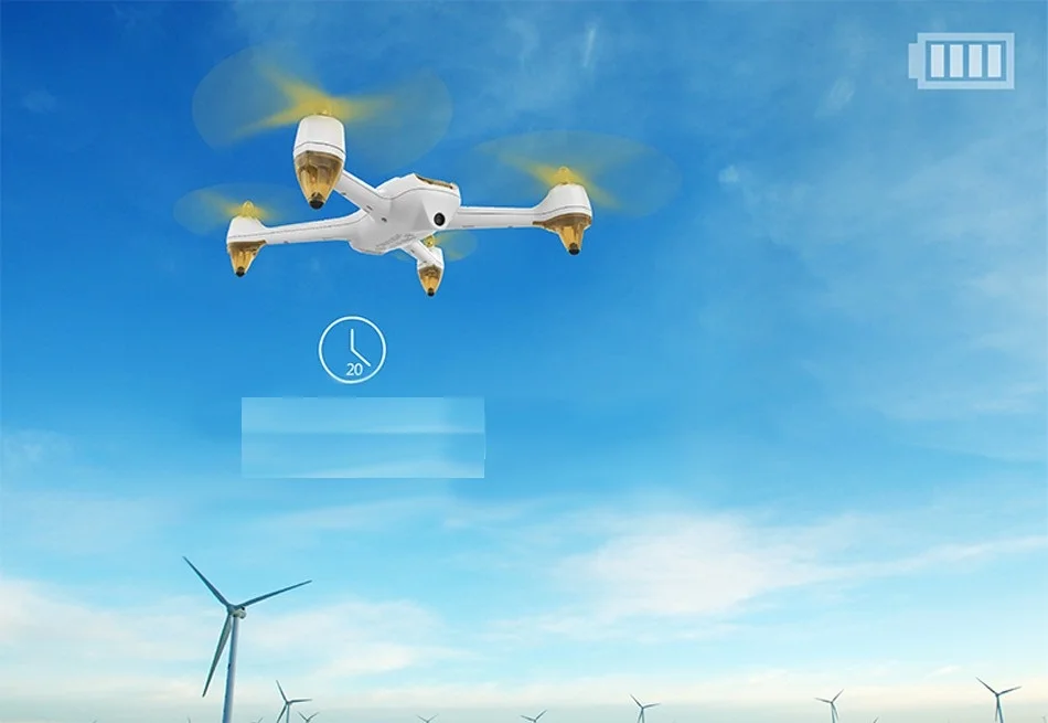 (Белый и черный в наличии) 2019 новейший Hubsan X4 FPV H501S Квадрокоптер Дрон 1080P камера GPS