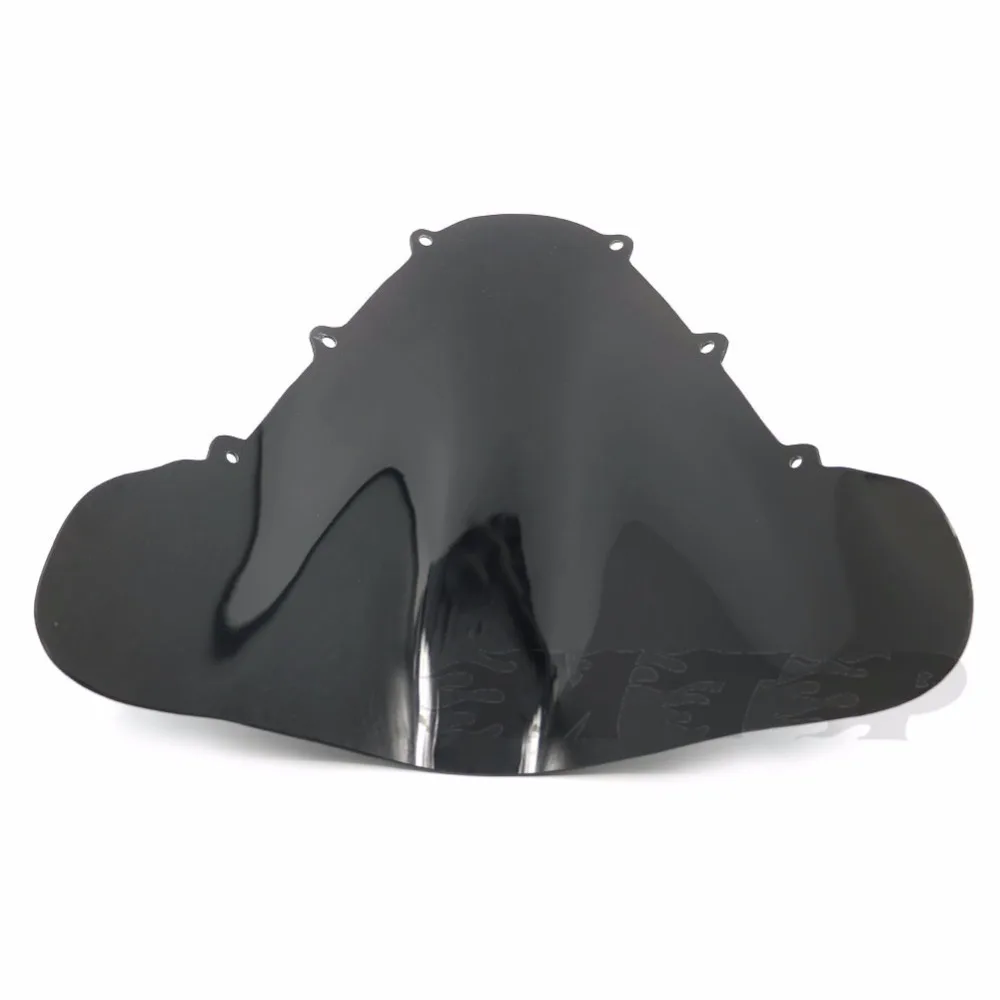 Мотоцикл ветровое стекло для Kawasaki ZZR1200 ZZR 1200 ZX-12C 2002 2003 2004 2005 ZZ-R1200 02 03 04 05 черный