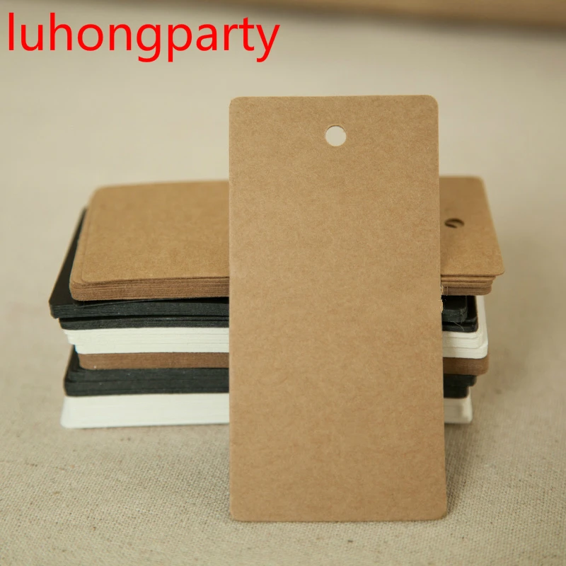 

50pcs 5*10cm Antique white black Paper Gift Cards/Tags with Swirl Edges for Wedding Decoration Card Scrapbooking Paper Crafts