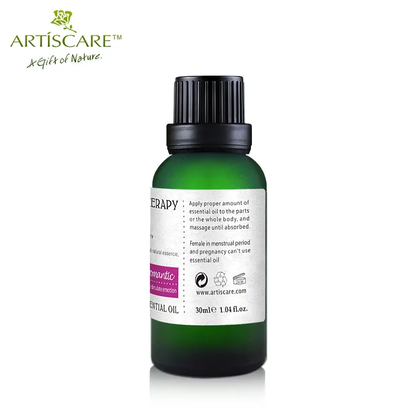 Теплое и романтичное эфирное масло ARTISCARE 30 мл для мужчин женщин натуральный уход