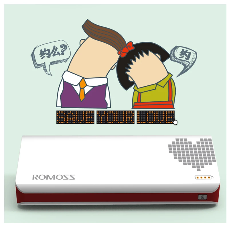 Внешний аккумулятор ROMOSS Sense6 на 20000 мА · ч|20000mah power|original romossromoss 20000mah |