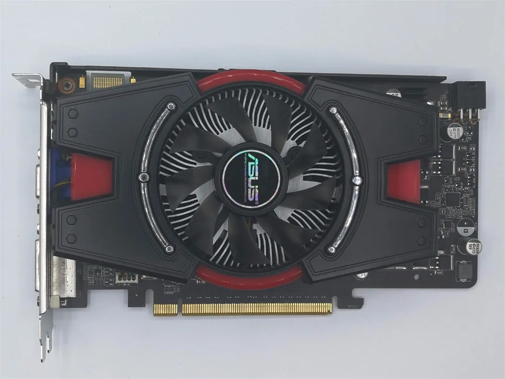 Б/у, ASUS GTX550Ti real 1G DDR5 192bit 900/4104 MHz, Протестировано хорошо