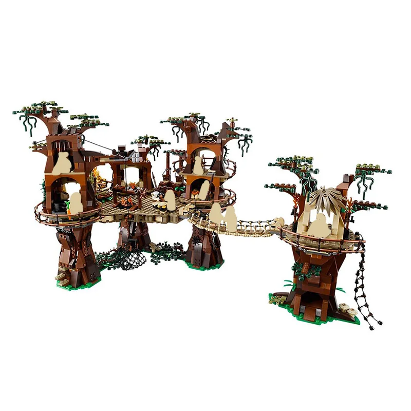 

IN STOCK 05047 Star Compatible With 10236 Ewok Village Wars Set Building Block Bricks Kids Toys Christmas Gifts