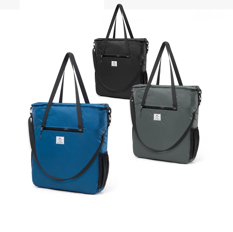 NatureHike новая уличная сумка мужская дорожная сумка женская сумка на плечо Ультралегкая упаковочная сумка для отдыха шоппинг многоразовые 14L 3 цвета
