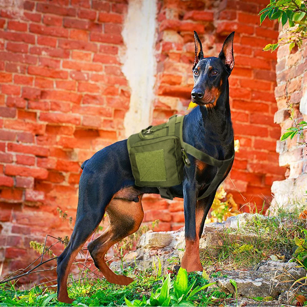 Тактические шлейки для собак, военный жилет, нейлон, для питомцев, тренировочные шлейки для средних и больших собак, немецкая овчарка K9, армейский зеленый, M, L