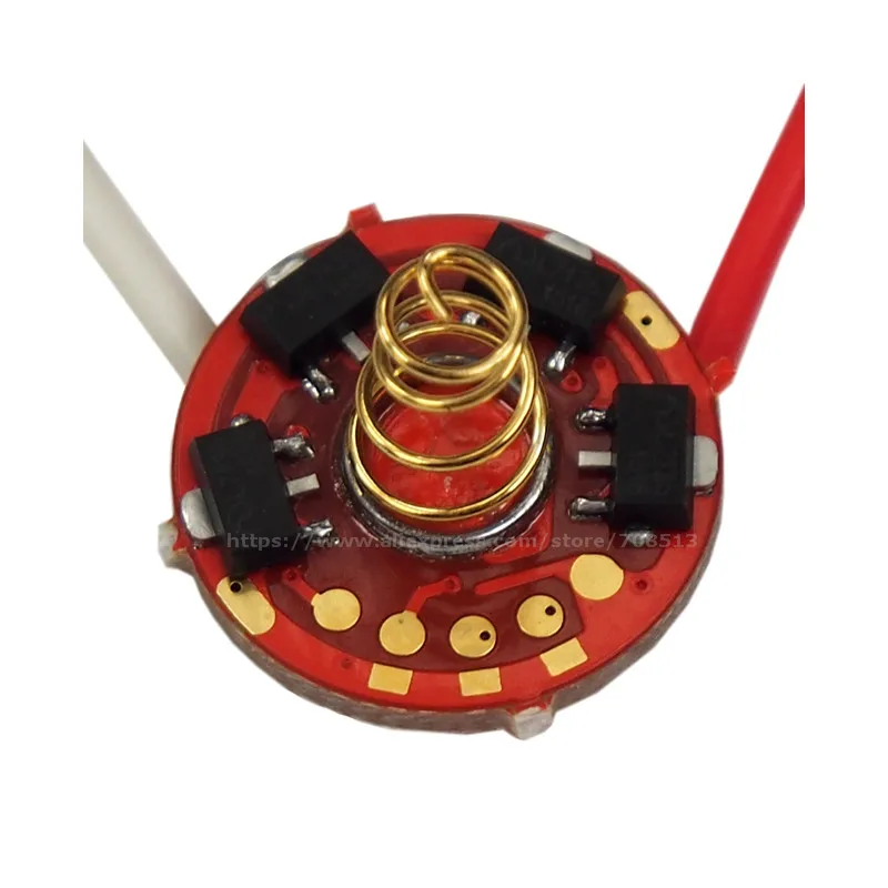 Pion 17mm 2 8 V 4 5 3/ 6/ x AMC7135 группы 3 Mode драйвер фонарика Board (1 шт.)|pion| |