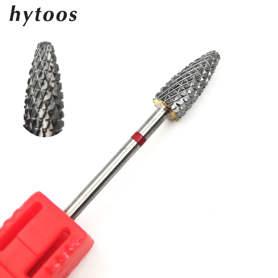 HYTOOS 2018 New Tungsten Carbide Nail Drill Bit 3/32" Milling Cutter