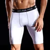 Mens Compression Shorts 2XL 3XL 90KG Male Fitness Casual Short Wear Under Base Layer Skinny Men Gym Sports Elastic White Legging 1