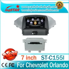 For Chevrolet orlando car DVD player gps with A8 chip Built-in GPS Navigatio/bluetooth/RDS/IPOD/PIP/VCDC/DUAL ZONE /3G /WIFI