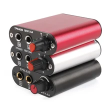 Новейший профессионал ЖК-цифровой источник питания для татуажа+ педаль+ зажим для шнура Комплект для татуажа P162CN