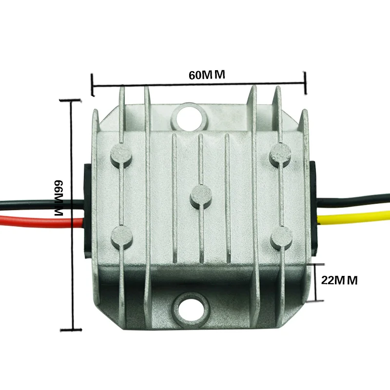 Питание DC/DC повышающий преобразователь Водонепроницаемый повышающий преобразователь 5 В 6 В 7 В 8 В 9 В 10 В 11 В до 12 В для автомобиля модуль Напряжение регулятор