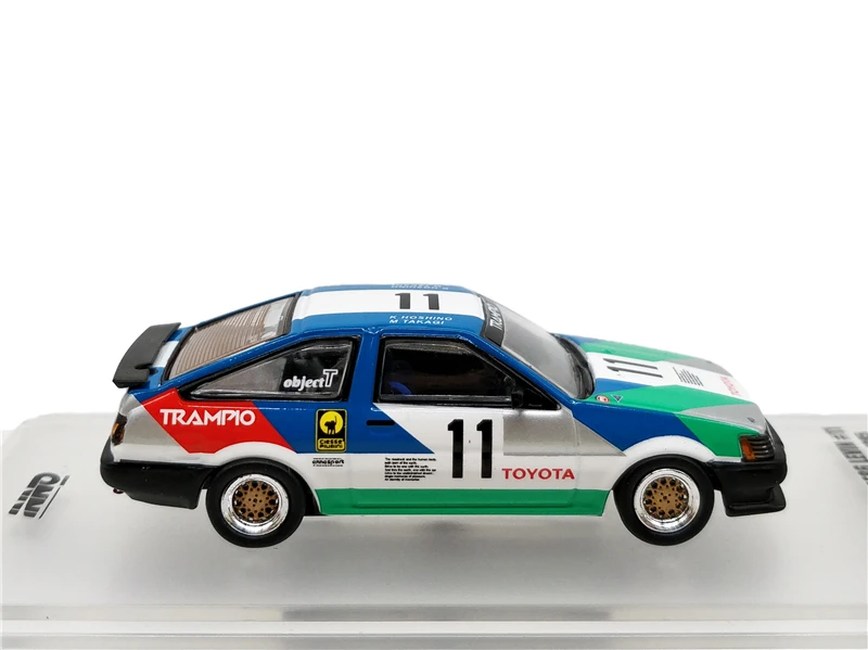 1: 64 INNO64 Toyota Corolla levin AE86 #11 Trampio гонки литой модельный автомобиль