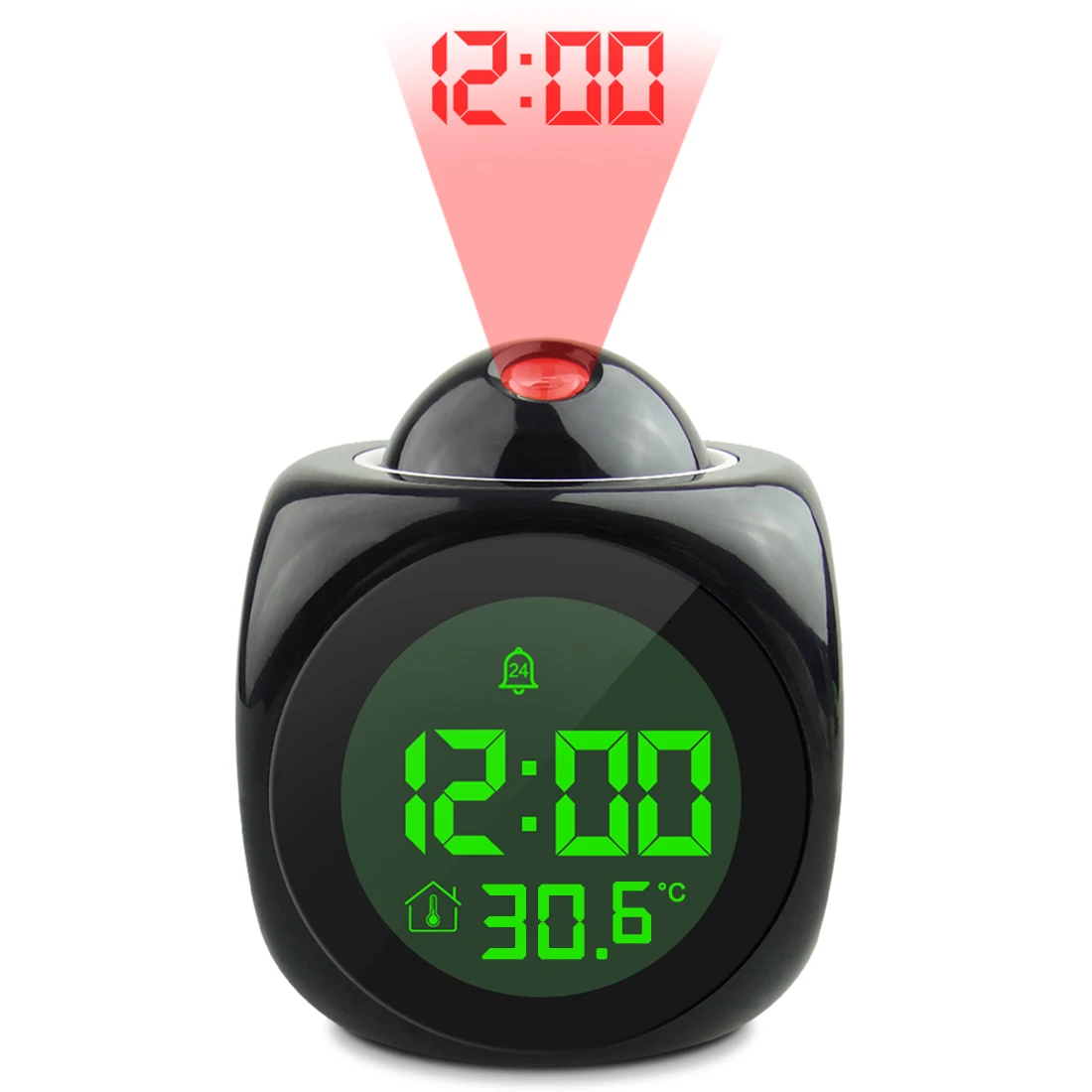 Digital Table Clocks LED Display Modern Projection Led Clock Electronic