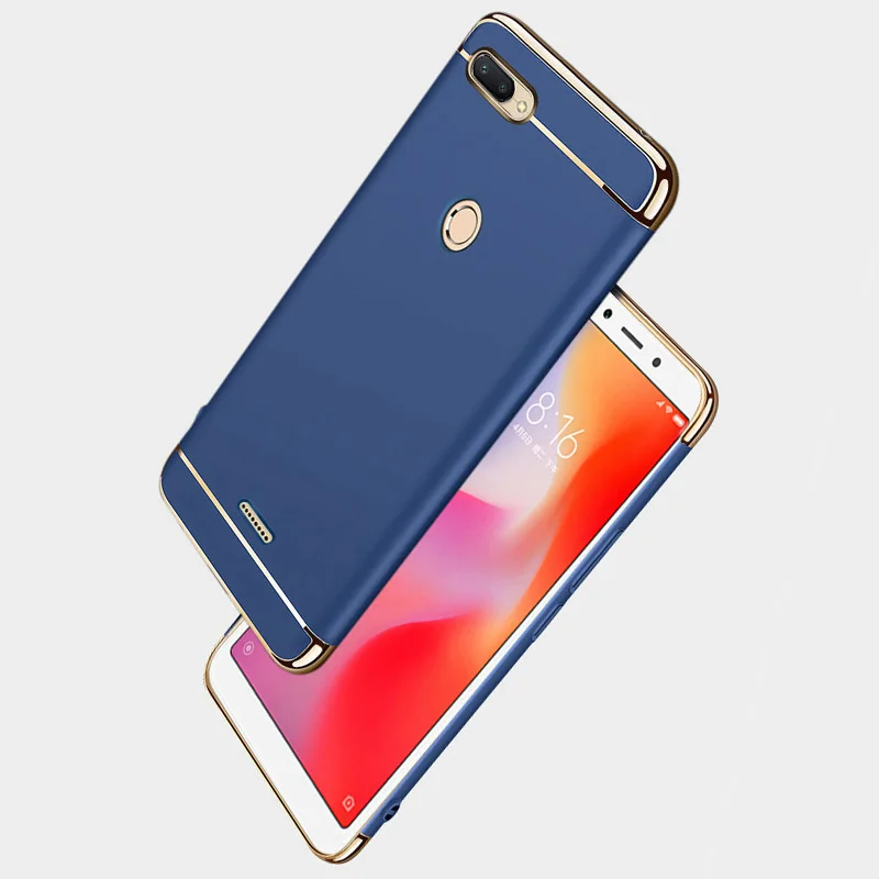 Роскошный защитный чехол с покрытием для Xiaomi Redmi 6 Pro 6A 5 Plus 5A чехол бампер для Redmi Note 7 6 Pro Чехол