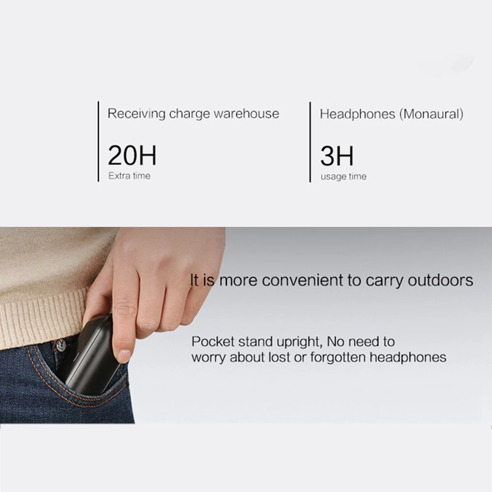 X8 Bluetooth 5.0 Mini Earbuds True Wireless TWS Bluetooth Earphone Stereo Wireless Headphone With-Mic 3
