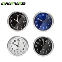 Свечение автотранспортные часы автоматические часы автомобили интерьера автомобилей орнамент беспроводной инфракрасный датчик, который крепится в декоративные часы аксессуары