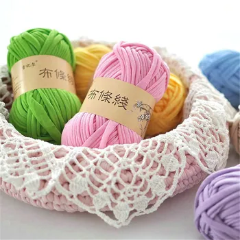 

100g/pcs 30M Knitting Thick Thread Crochet Cloth Yarn knitting crochetting thread DIY Bag Handbag Carpet Cushion Cotton Cloth