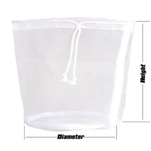 Для домашнего пивоварения мешок кипячения 45X80 см варить в сумке