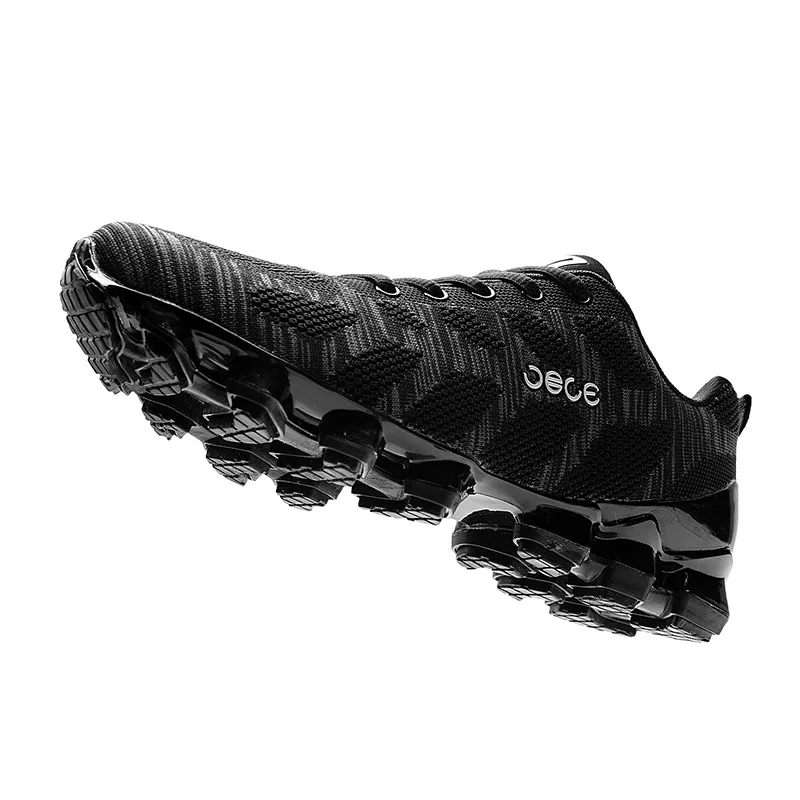 JINBEILEE Blade sneakers plus size casual walking men's shoes flying woven breathable shoes men Flywire Lace-Up JINBEILEE Blade sneakers plus size casual walking men's shoes flying woven breathable shoes men Flywire Lace-Up