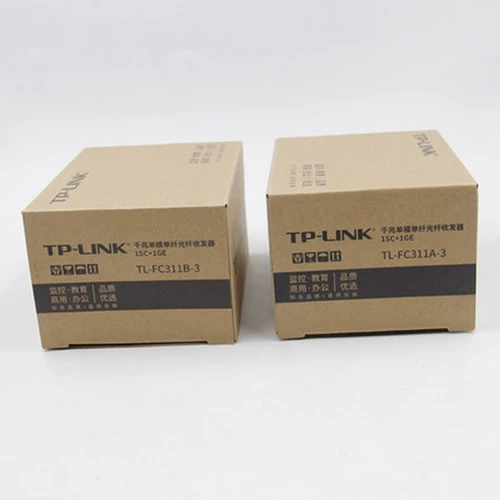 TP Link FC311A/B 3 однорежимный одноволоконный гигабитный медиа Волоконный трансивер SC 1