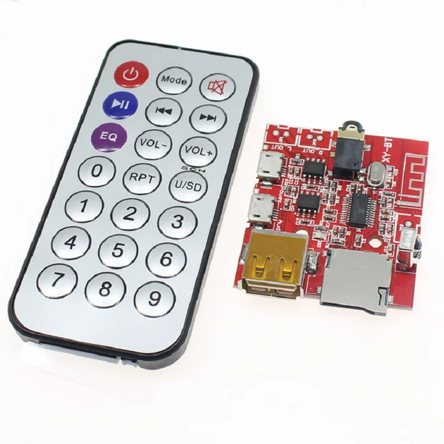 Cheap Bluetooth 4.1 MP3 Decoder module Audio receiving board Car speaker amplifier 3W Bluetooth PCB Micro USB Power Supply Converter Cheap Bluetooth 4.1 MP3 Decoder module Audio receiving board Car speaker amplifier 3W Bluetooth PCB Micro USB Power Supply Converter